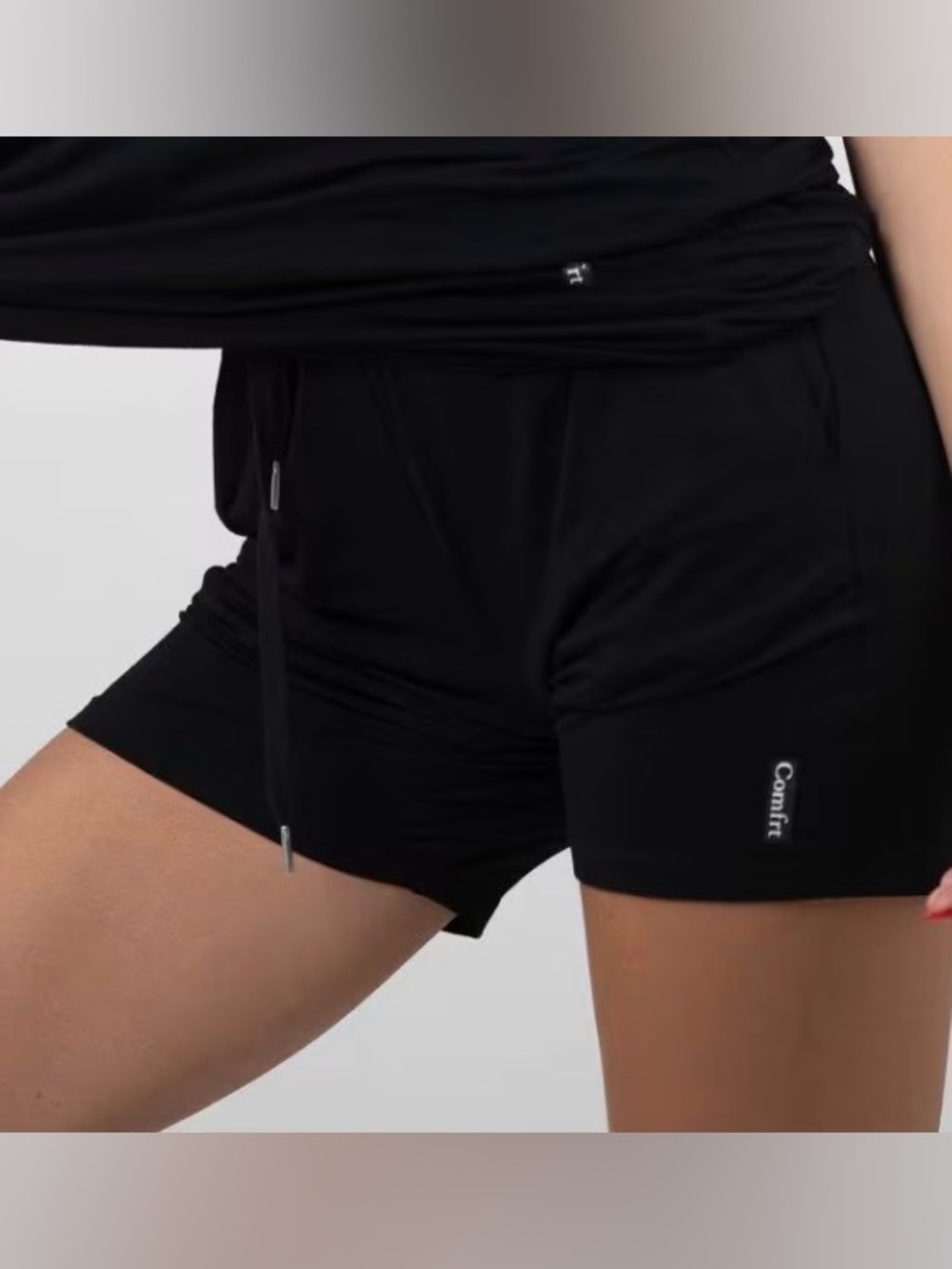Cloud Lounge Shorts (Onyx Black)